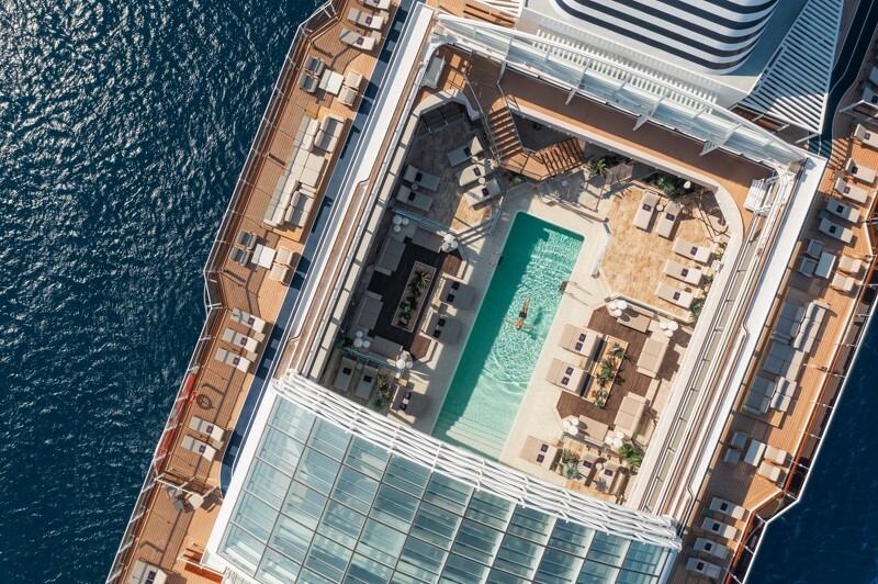 MSC 集團旗下全新生活風格郵輪,「Explora Journeys 意鉑」。