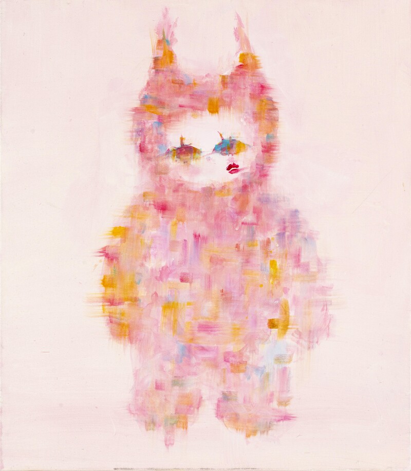 【Deby系列|Flowerby】 53x45.5cm Acrylic 亞麻畫布 2025