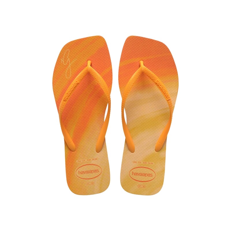 Havaianas Slim Square人字拖,Gigi Hadid聯名系列