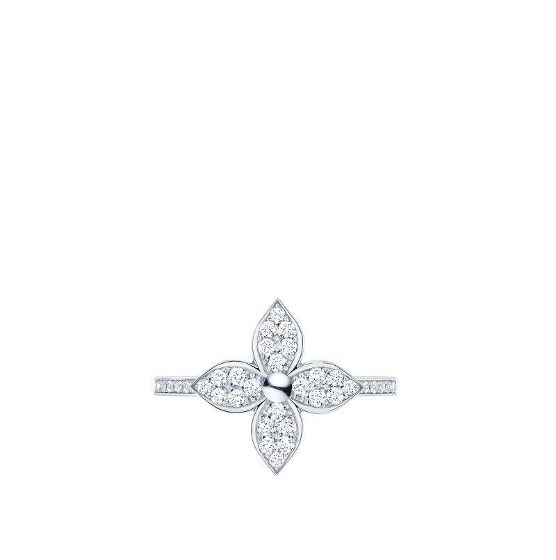 Idylle Blossom 戒指 - 配白 K 金及鑽石 NT$ 179,000