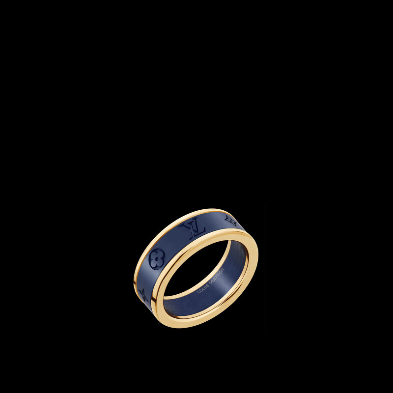 Les Gastons Vuitton Small Ring - 配黃K金及鈦金屬 NT$ 99,500