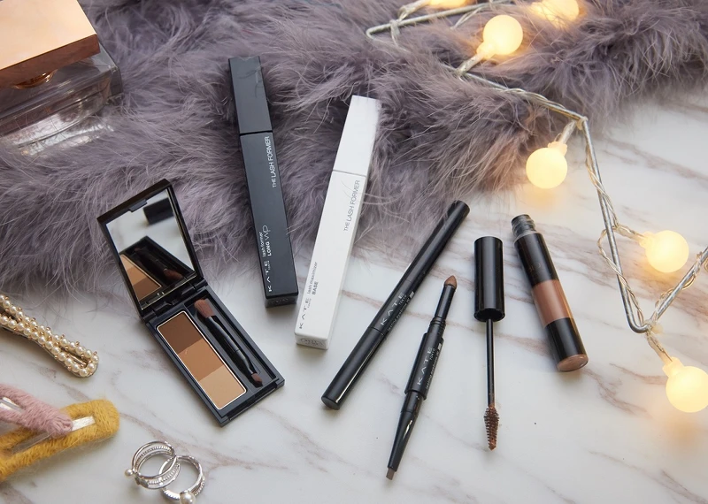 KATE凱婷-3D造型眉彩餅EX-4、雙用立體眉彩筆N(扁平芯) BR-1&BR-3、3D時尚眉彩膏BR-1