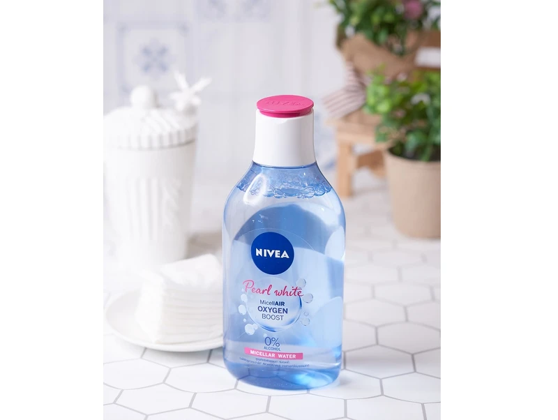 NIVEA妮維雅-涵氧淨白透亮卸妝水