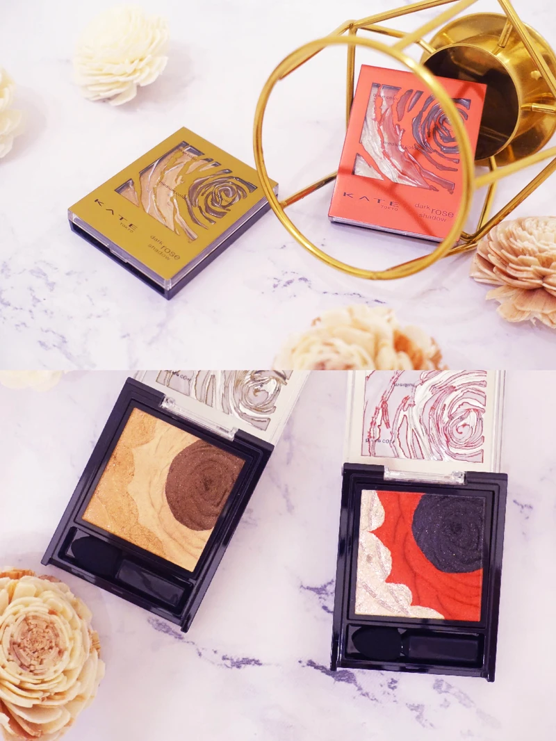 KATE凱婷-深玫絲絨眼影盒又推出了兩款新限定色「RD-2璀璨黑耀紅」、「BR-2星光金緻棕」 KATE凱婷-深玫絲絨眼影盒又推出了兩款新限定色「RD-2璀璨黑耀紅」、「BR-2星光金緻棕」