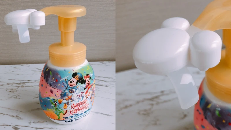 米奇洗手慕絲,日幣稅込1200 米奇洗手慕絲,日幣稅込1200