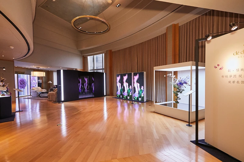 2位花藝師為肌膚之鑰打造花賞藝廊 2位花藝師為肌膚之鑰打造花賞藝廊