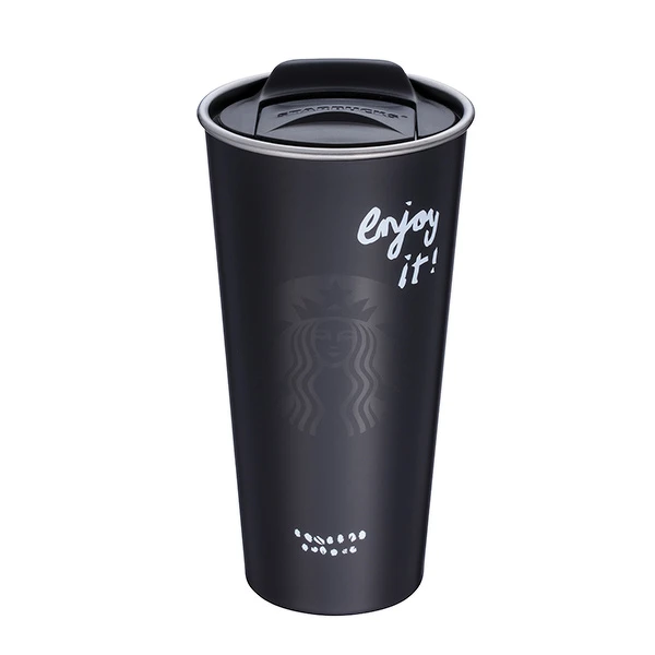 手寫塗鴉Togo不鏽鋼杯，售價$1,100。容量：16OZ。 