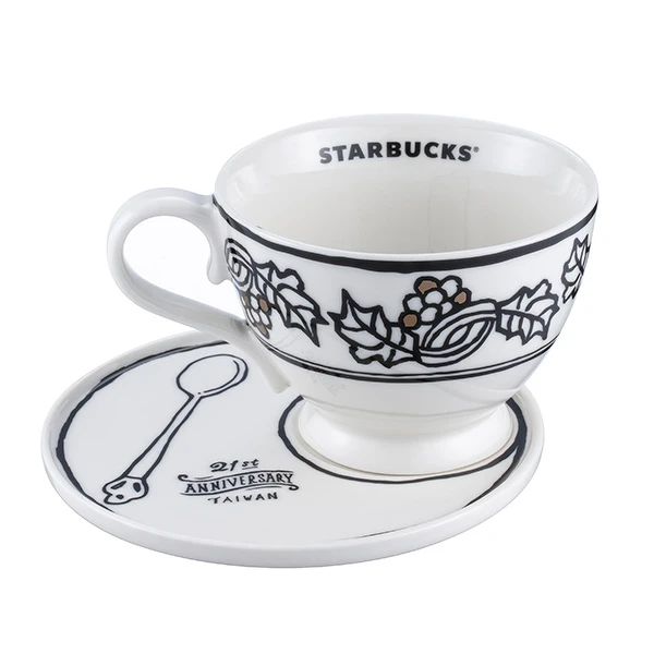 歡慶花繪杯盤組，售價$900。 