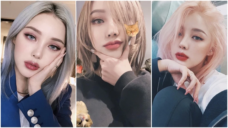 韓國彩妝師PONY喜歡在頭髮上玩色彩，染後護髮的工夫也不馬虎。