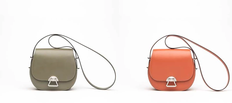 Loulou系列綠色肩背包/Loulou系列橘色肩背包