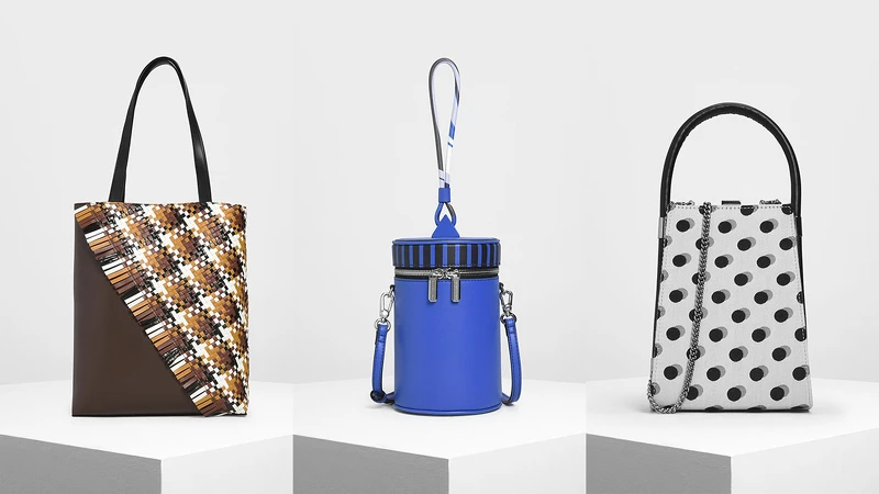 草編拼接托特包NT3,190、圓筒手提包NT1,990、真皮牛鈴造型包NT2,990。 草編拼接托特包NT3,190、圓筒手提包NT1,990、真皮牛鈴造型包NT2,990。