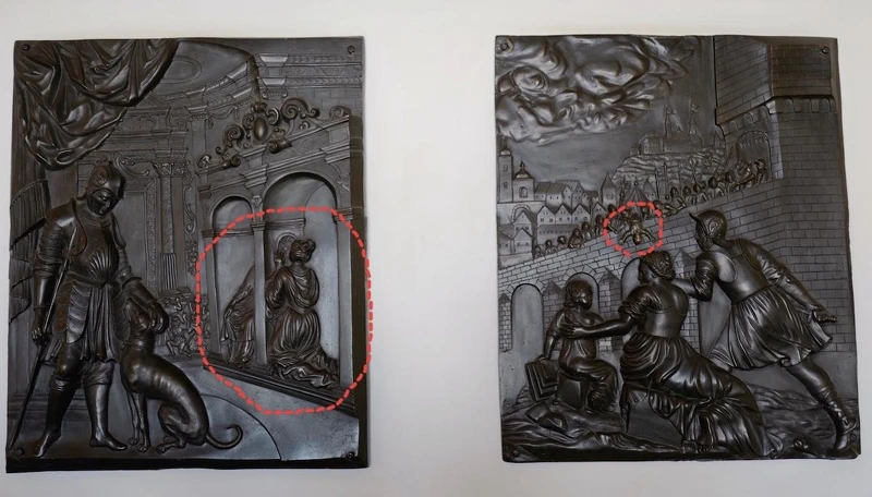 左圖第二摸圖示；右圖第三摸圖示