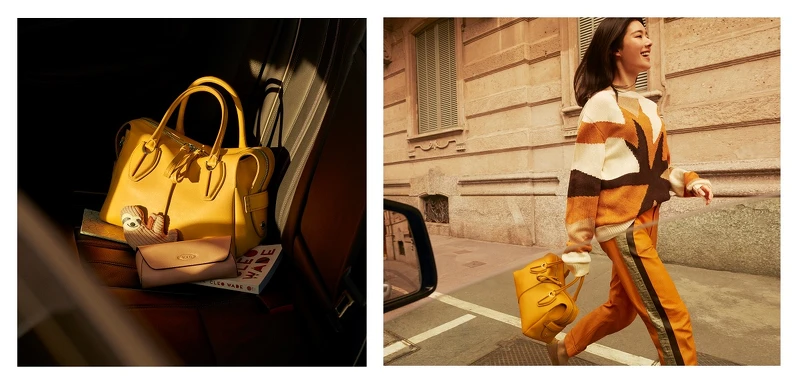 韓國女演員鄭恩彩與她的D-Styling Bag。 韓國女演員鄭恩彩與她的D-Styling Bag。