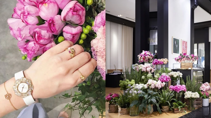 Piaget 限定玫瑰花店開張! Piaget 限定玫瑰花店開張!