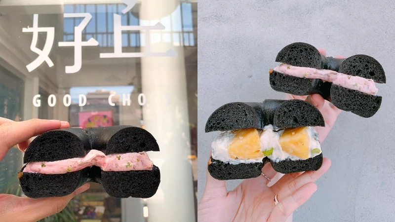 濃情玫瑰厚醬貝果售價99元 濃情玫瑰厚醬貝果售價99元