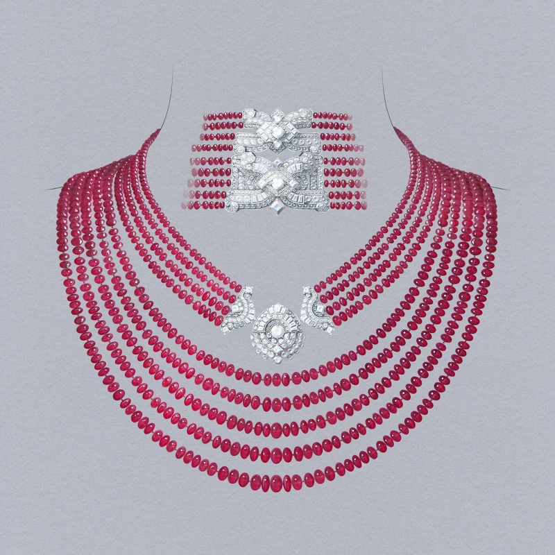 Van Cleef Arpels《Rubis impérial》項鍊