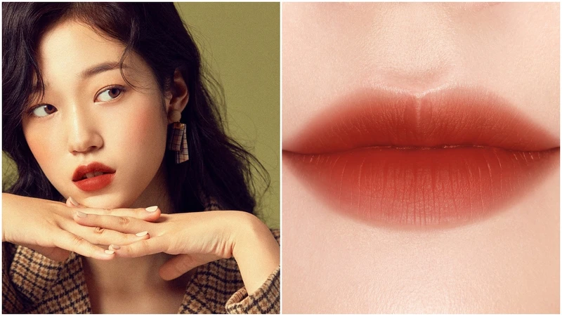 I’M MEME全新「我愛絨光氣墊唇萃」,將經典的乾燥玫瑰色加入茶色調增添優雅氣息,Model使用色為主打色007#紅玉茶玫瑰,最能顯白肌。 I’M MEME全新「我愛絨光氣墊唇萃」,將經典的乾燥玫瑰色加入茶色調增添優雅氣息,Model使用色為主打色007#紅玉茶玫瑰,最能顯白肌。