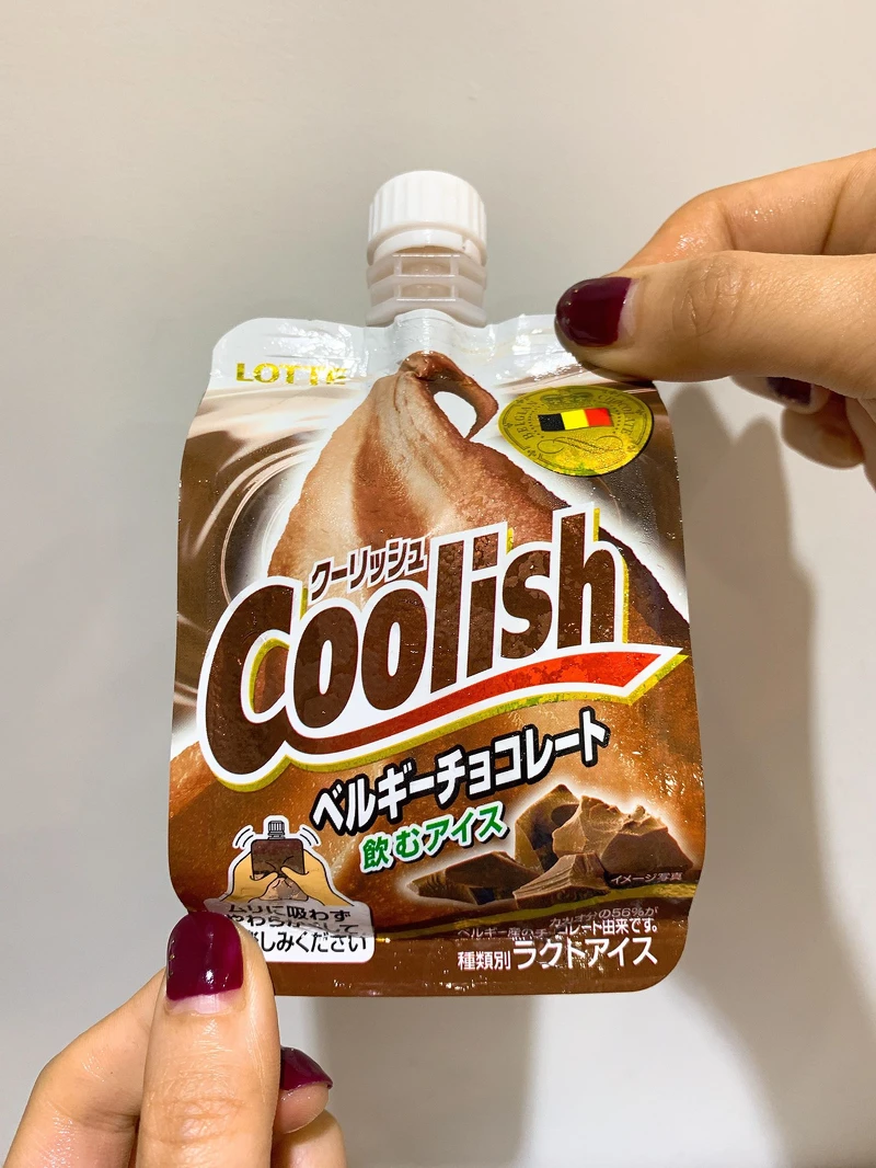 樂天酷立吸冰淇淋 (香草/草莓/甘熟葡萄/瑞士巧克力) 140ml/袋 任選二件85元 平均每件59元 (日本進口)