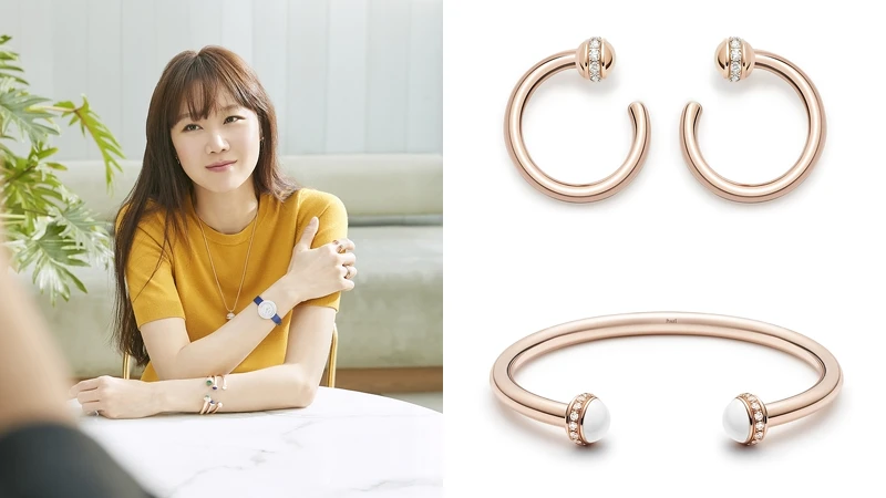 Piaget伯爵亞太區品牌大使孔曉振配襯Possession系列珠寶及腕錶