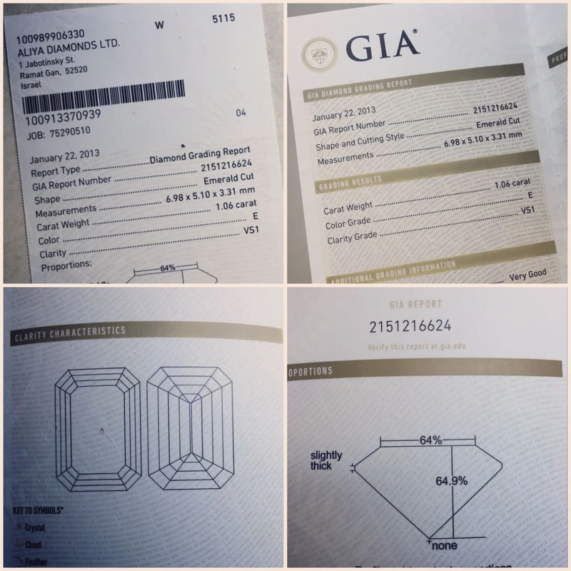 檢視GIA鑽石報告 檢視GIA鑽石報告
