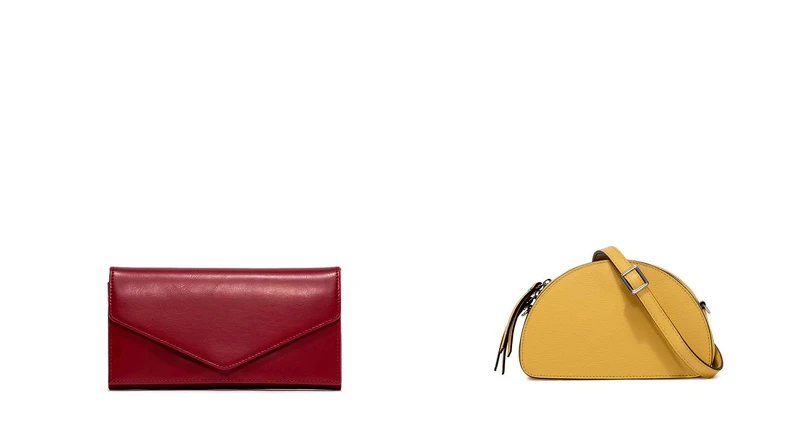 Greta皮夾，NT5,900 / Baby bug 肩背、腰背斜背三用小包NT7,200