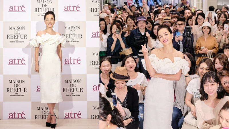 日本名模梨花來台出席MAISON DE REEFUR活動 日本名模梨花來台出席MAISON DE REEFUR活動
