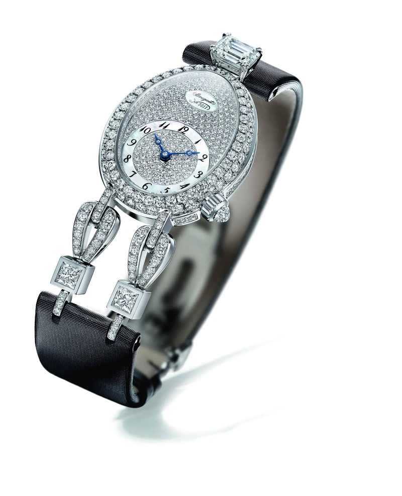 Breguet寶璣Petit Trianon小堤亞儂宮系列高級訂製珠寶腕錶，價格請電洽。