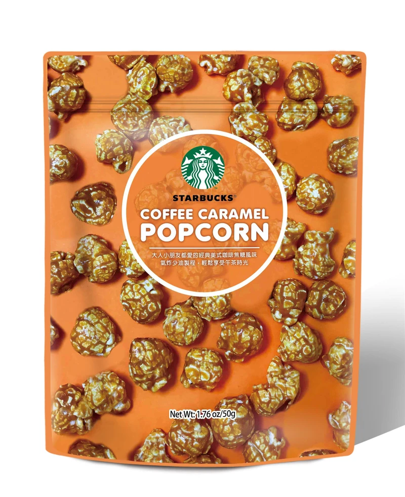 咖啡焦糖爆米花 售價$45 咖啡焦糖爆米花 售價$45