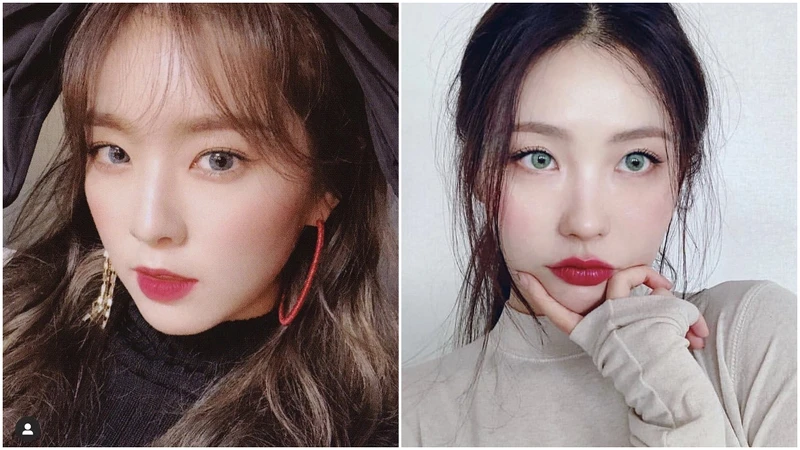 韓國美妝Youtuber Risabae也是彩色隱眼的重度使用者 