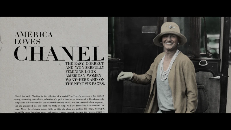 Chanel女士初訪紐約,在當地成為媒體爭相訪問的對象。 Chanel女士初訪紐約,在當地成為媒體爭相訪問的對象。