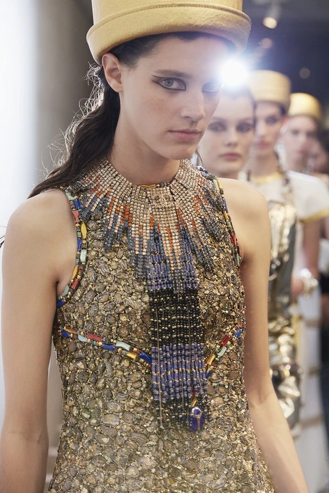 Chanel 2019 工坊大秀後台。 Chanel 2019 工坊大秀後台。