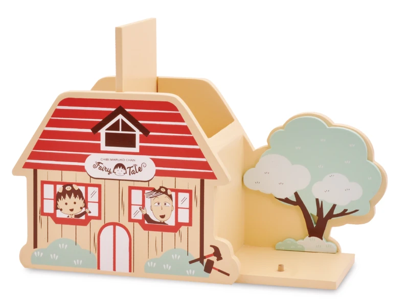 限量木頭手機筆座 (木屋款) 限量木頭手機筆座 (木屋款)