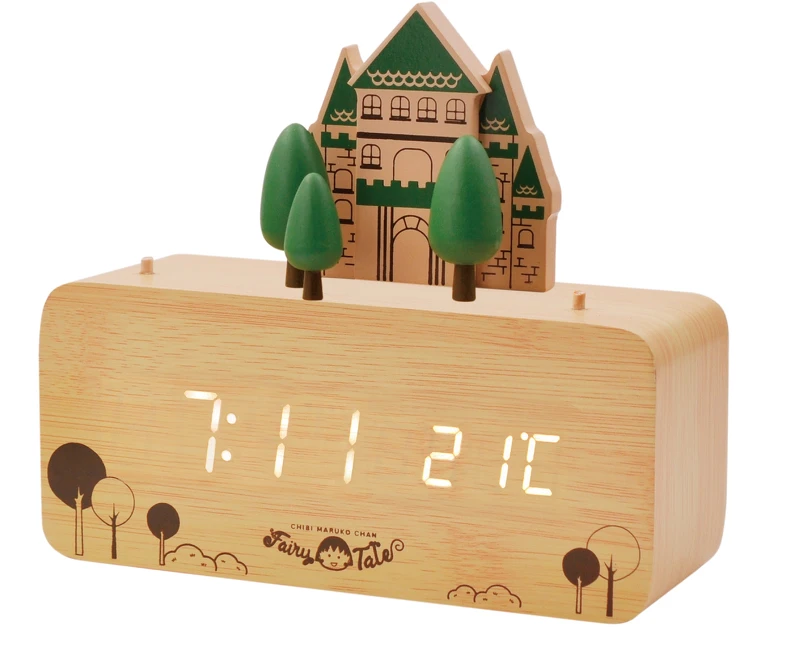 限量LED溫度計電子鐘 (城堡款) 限量LED溫度計電子鐘 (城堡款)