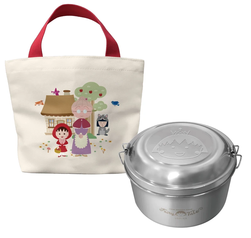 限量不鏽鋼便當盒提袋組 (小紅帽款) 限量不鏽鋼便當盒提袋組 (小紅帽款)
