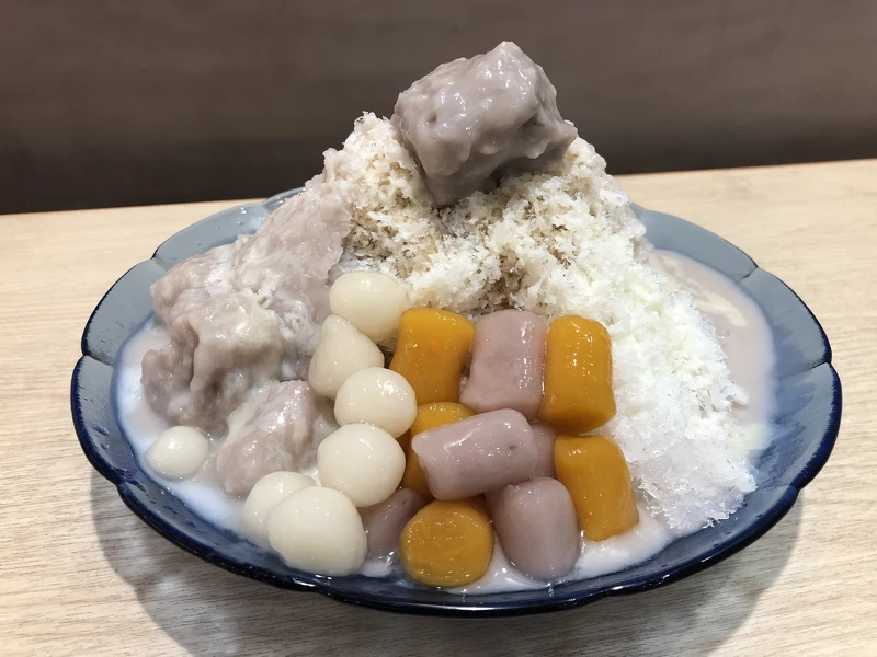 乳香雙芋冰,售價110元 乳香雙芋冰,售價110元