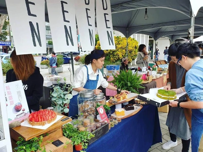 誠品生活敦南店 6/15起連續三週末推出「台灣好物 水水市集」。(示意圖，實際攤位以活動公告品牌為主)