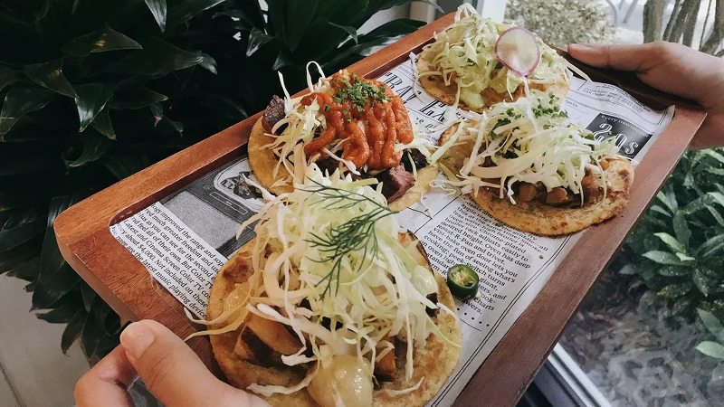 經典風味塔可組合 （任選四片）NT$450元