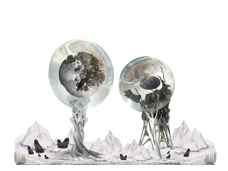 李霽創作草圖｜《質物圖鑑》