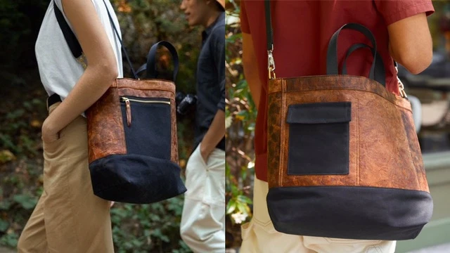 包款由蘑菇布料製成 包款由蘑菇布料製成