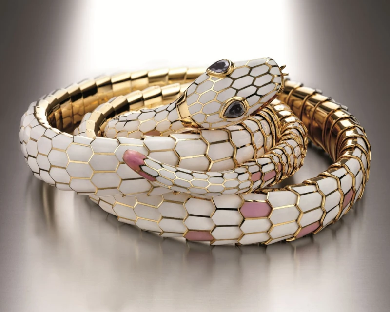 BVLGARI Heritage典藏系列Serpenti琺瑯腰帶 BVLGARI Heritage典藏系列Serpenti琺瑯腰帶