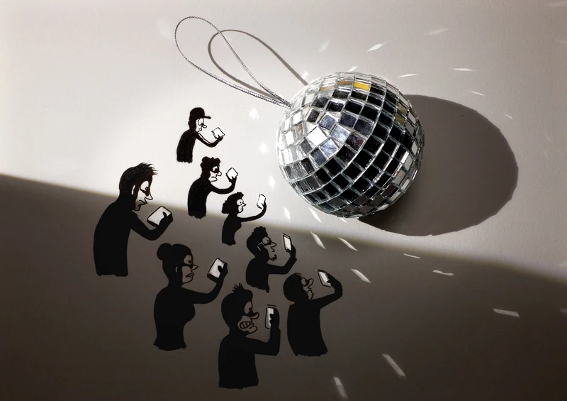 Vincent Bal（比利時）作品「自拍反射」，2018