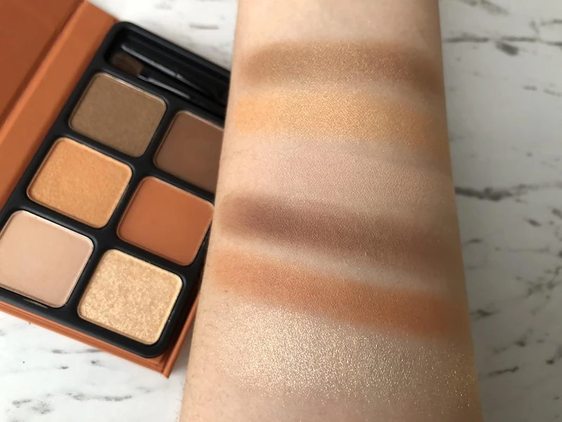 heme經典六色眼影盤 金芒 全試色