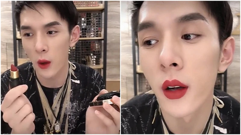 口紅一哥李佳綺也曾在直播中稱CL的口紅為「口紅中的勞斯萊斯」 口紅一哥李佳綺也曾在直播中稱CL的口紅為「口紅中的勞斯萊斯」