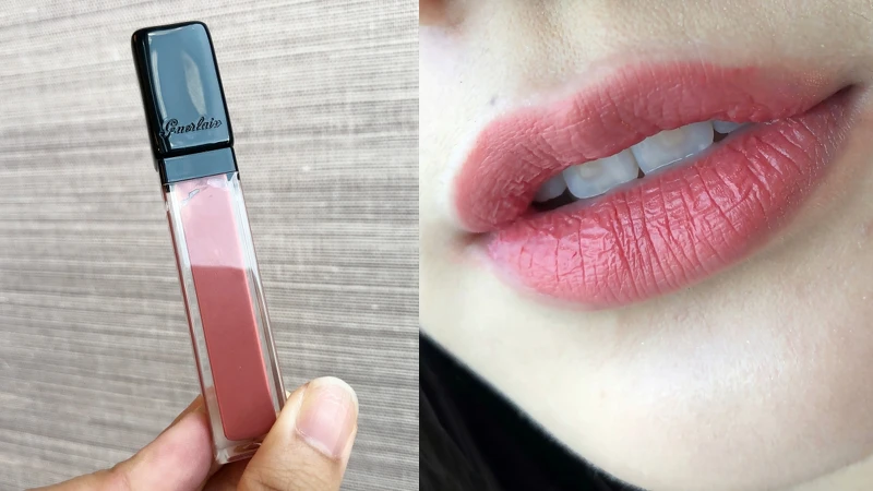 嬌蘭KISSKISS法式之吻迷魅絲絨唇釉#301 SWEET MATTE