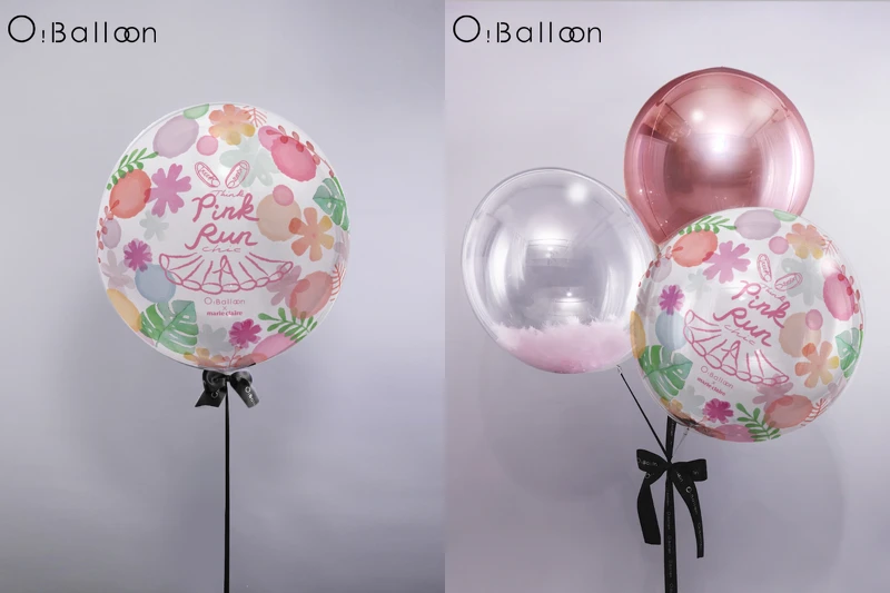 裙襬澎澎RUN X O! Balloon聯名公益氣球 (左)單顆售價$1180 (右)一組售價$2980