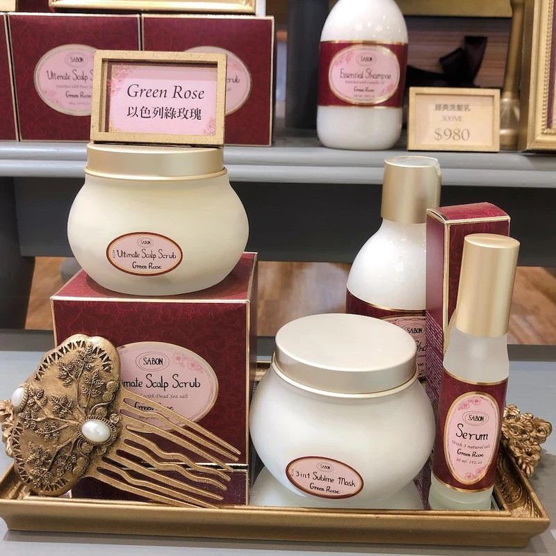 SABON植系髮肌護理系列（以色列綠玫瑰）