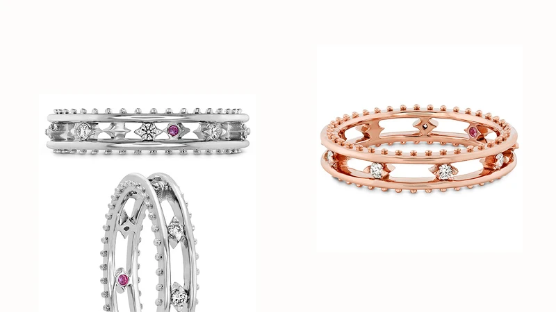 SLOANE PICOT FLOATING DIAMOND戒指 白K金/玫瑰金款式,鑽石、粉紅剛玉。SLOANE PICOT FLOATING DIAMOND戒指 玫瑰金,鑽石、粉紅剛玉 SLOANE PICOT FLOATING DIAMOND戒指 白K金/玫瑰金款式,鑽石、粉紅剛玉。SLOANE PICOT FLOATING DIAMOND戒指 玫瑰金,鑽石、粉紅剛玉