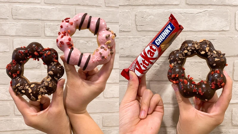 巧莓巧克力波堤、花漾繽紛波堤 售價45元