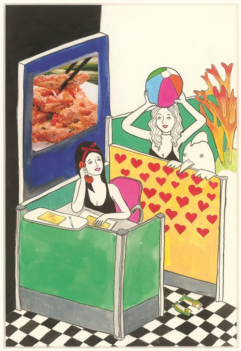 〈蓬萊仙山辦事處〉,倪瑞宏,2014。 〈蓬萊仙山辦事處〉,倪瑞宏,2014。