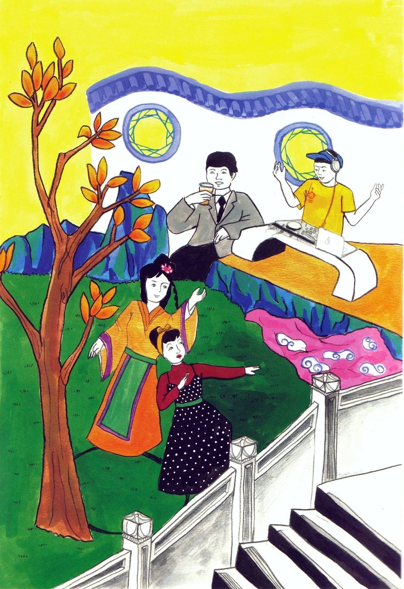 〈在天堂等我吧〉,倪瑞宏。 〈在天堂等我吧〉,倪瑞宏。